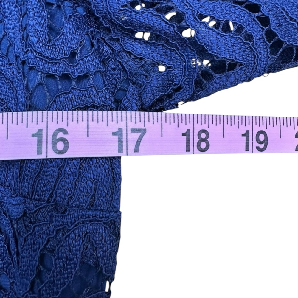 TRINA TURK Navy Cocktail Mini Dress Size S - Picture 7 of 11